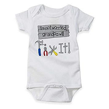 Sara Kety Grandpa will fix it Onesie