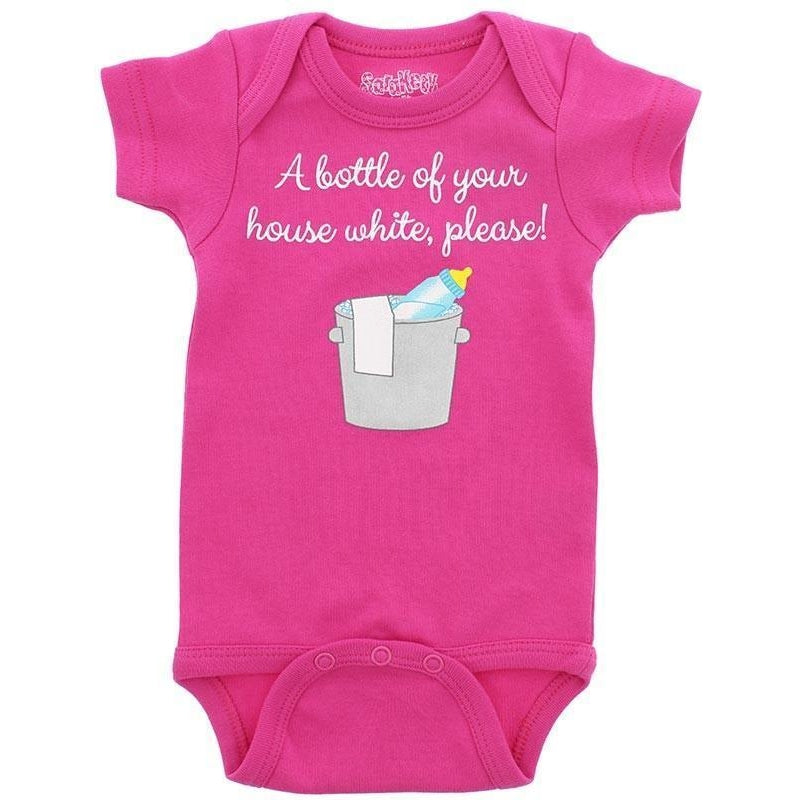 Sara Kety House White Onesie