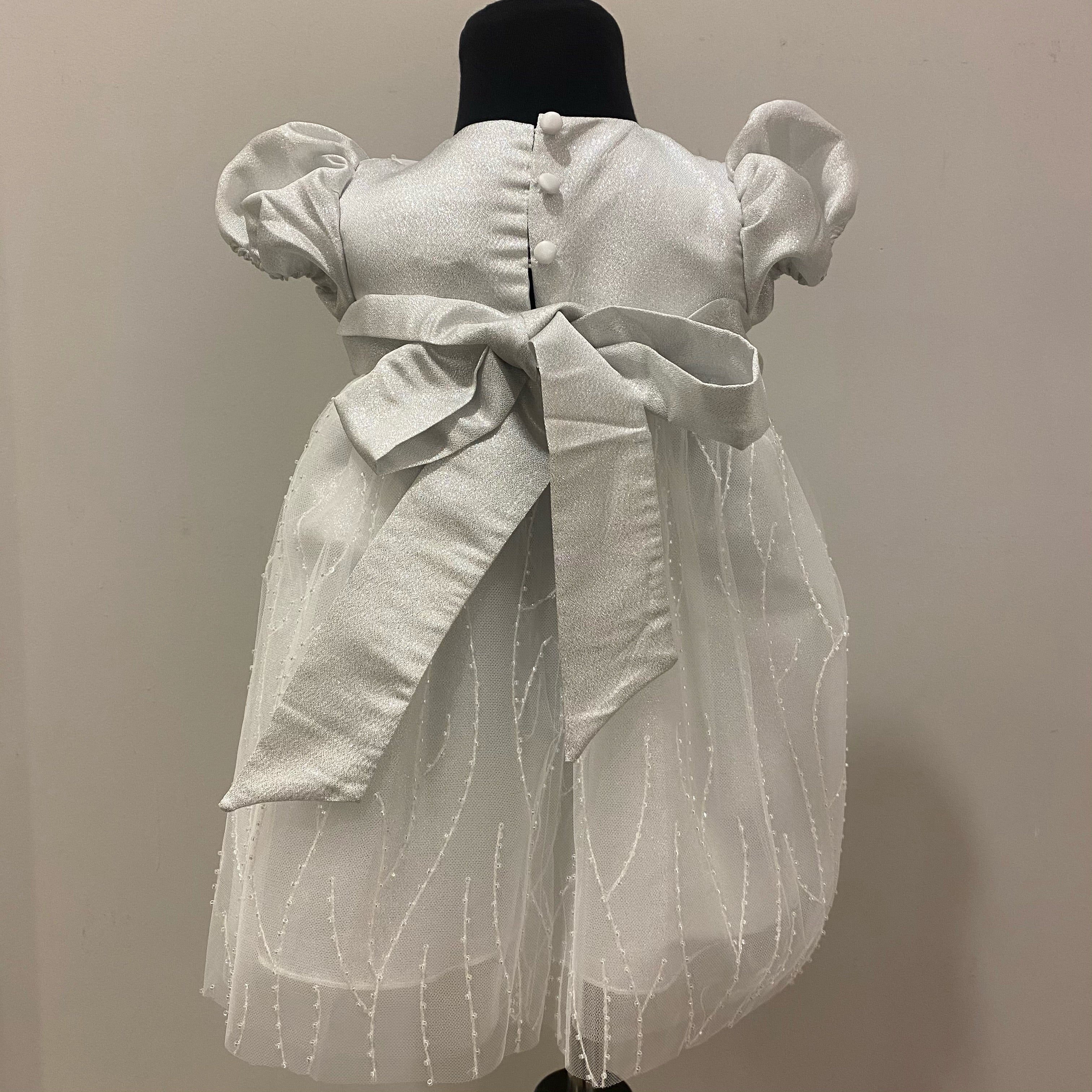 Silver Sparkle Birthday Dress