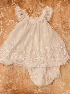 Baby Woven Pink Dress