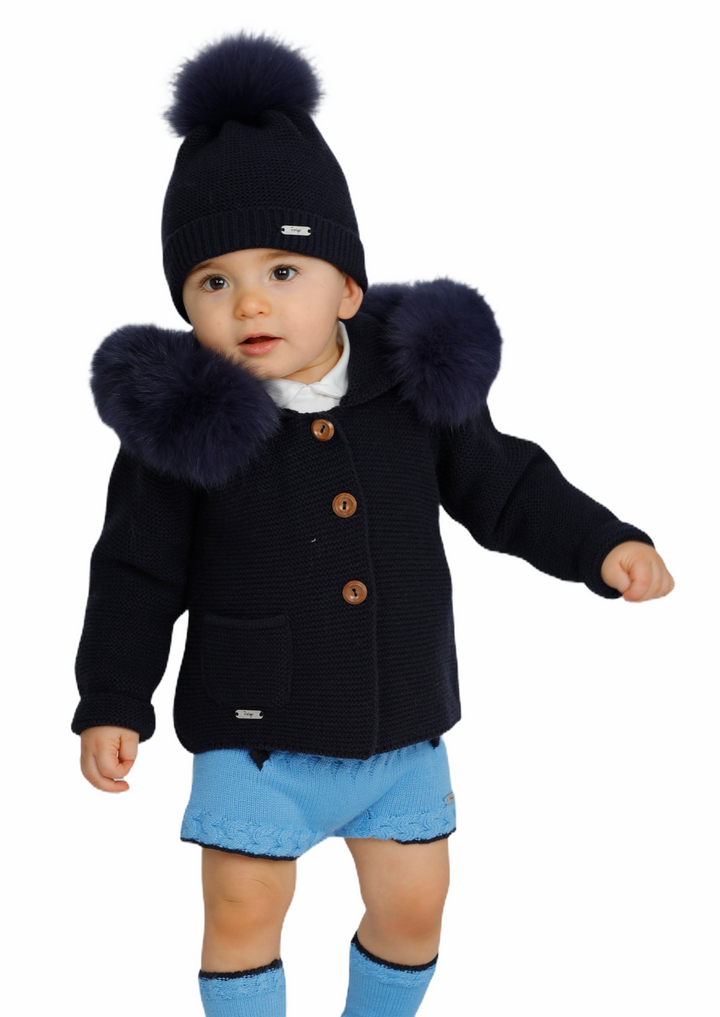 Rahigo Boy's Navy Coat