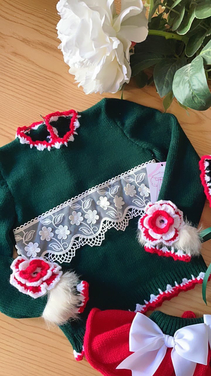 The Carolina Emerald Knit Set