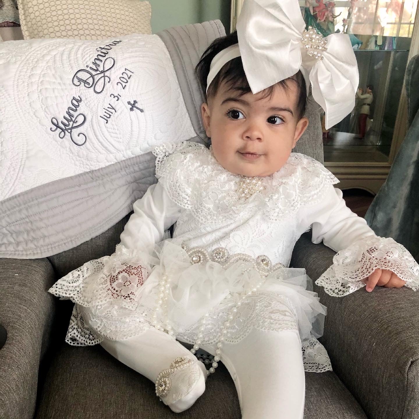 Antique White Romper