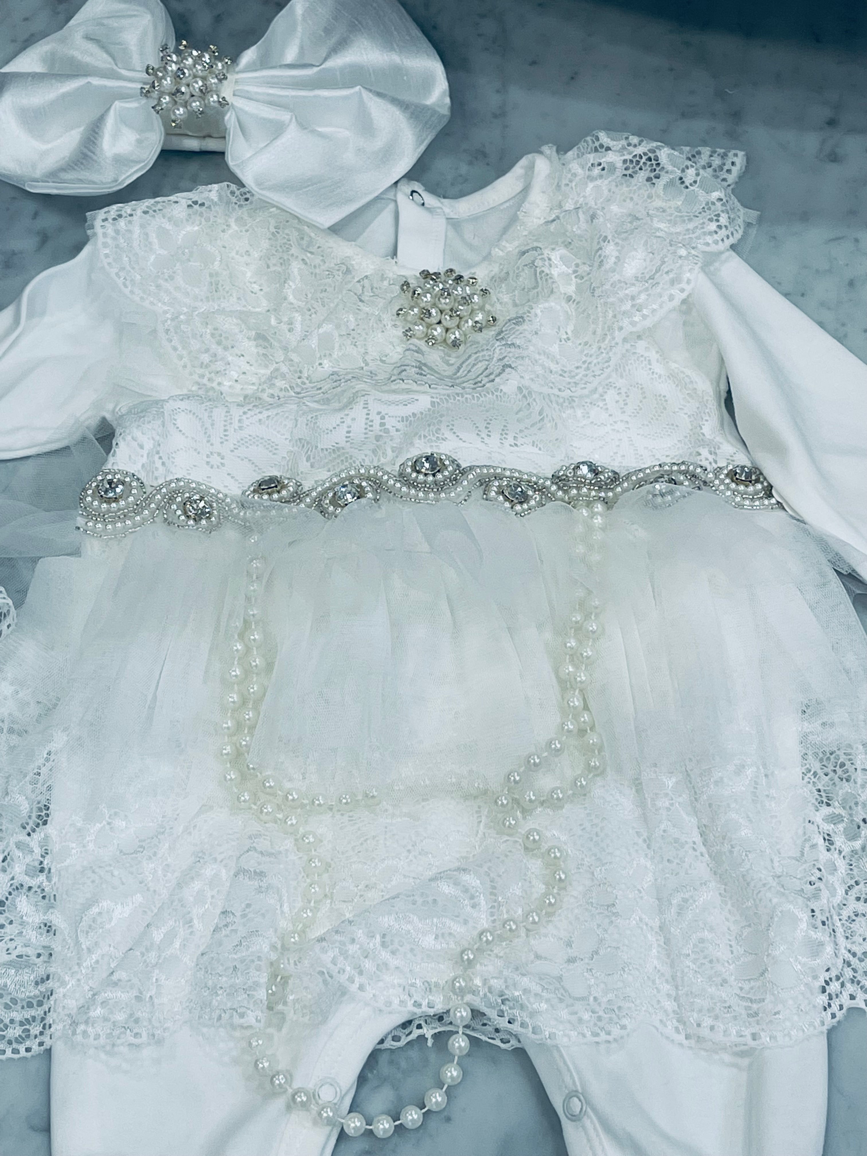 Antique White Romper