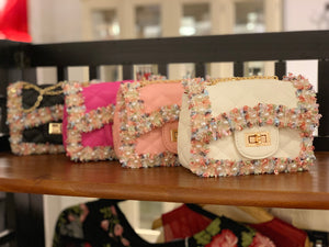 Pearl Quilted Bag