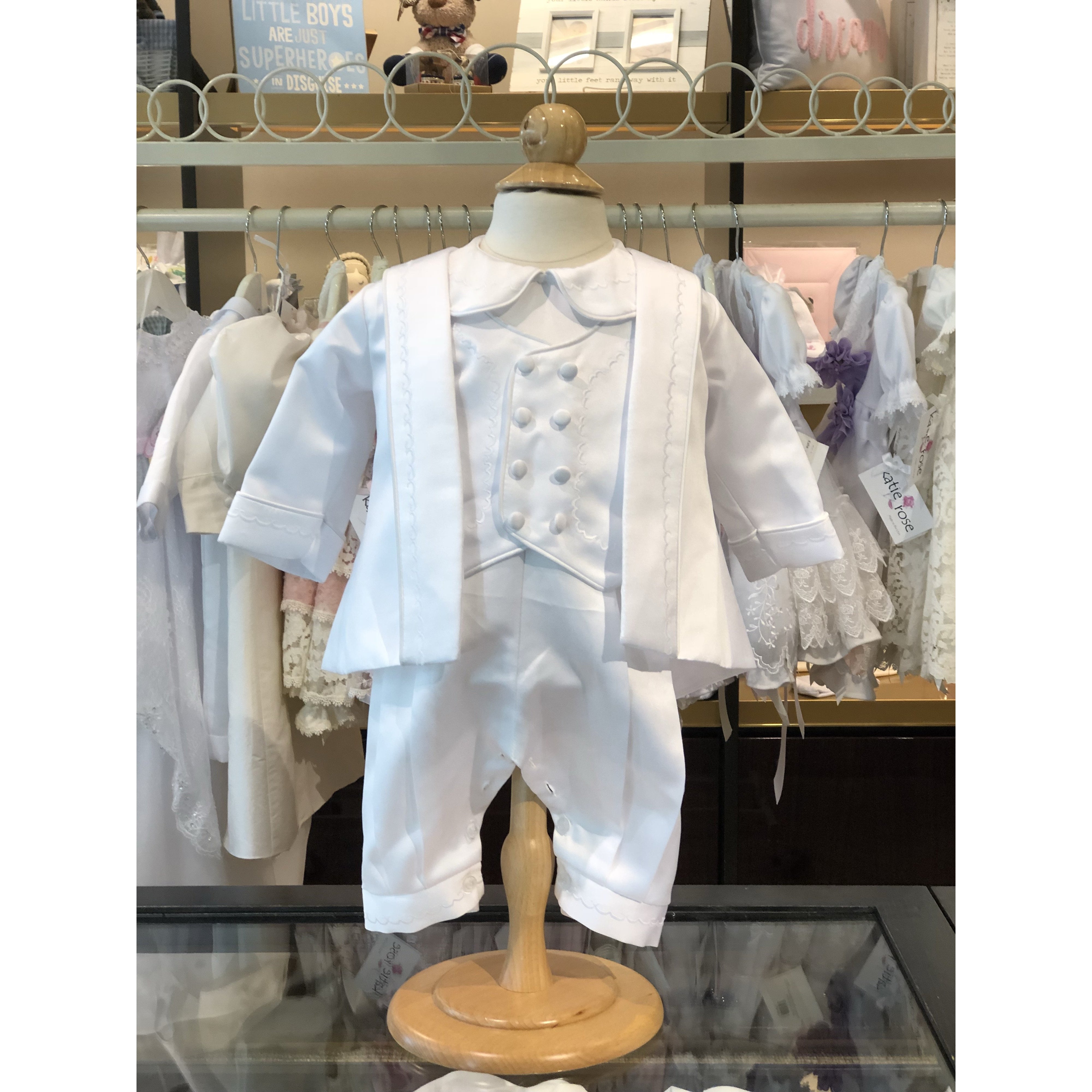 Sweetie Pie Boys Christening Outfit