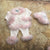 Pink Chenille Set with Marabou