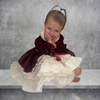 Sonata Burgundy Velvet Dress