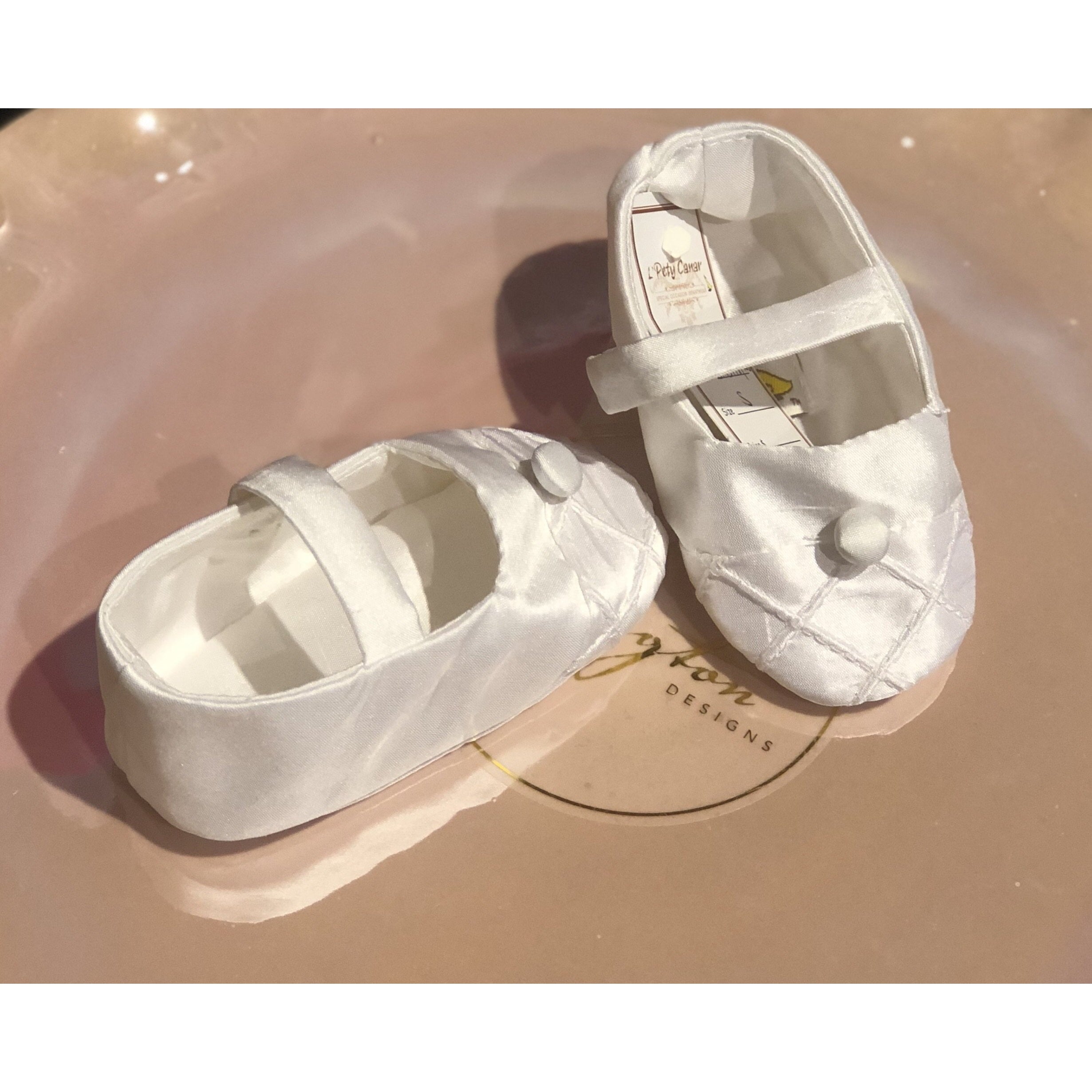 Silk Shantung Boys Shoe