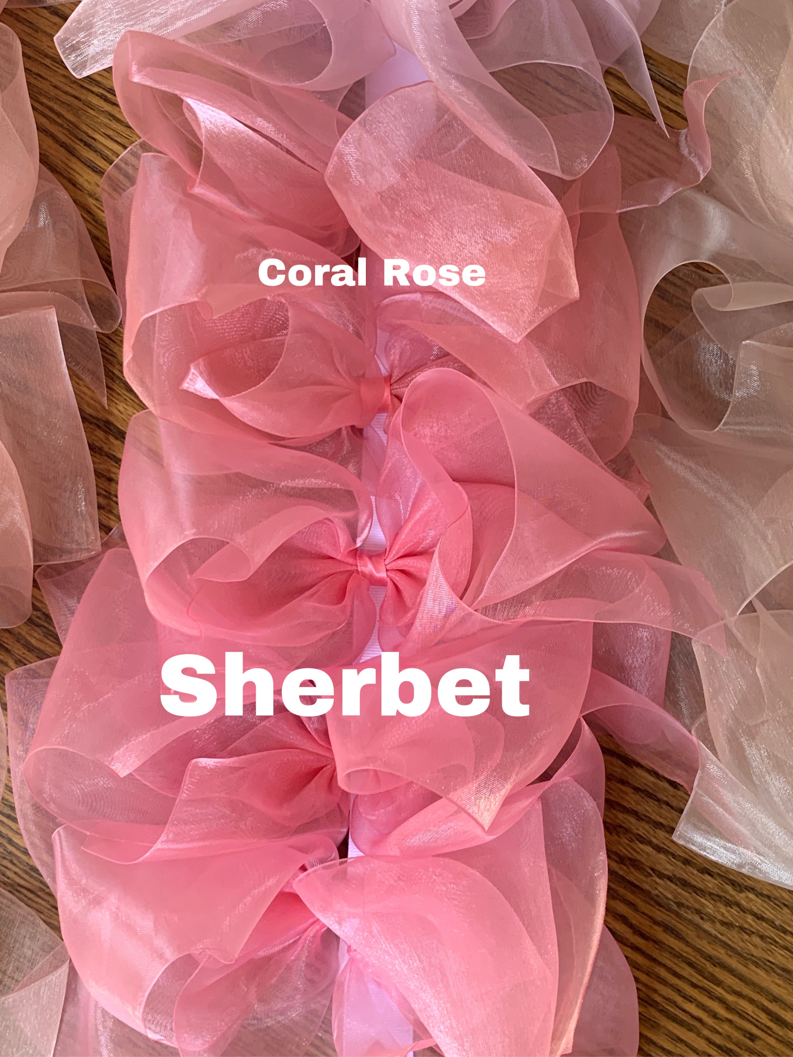 Super Jumbo Organza Sheer Bow