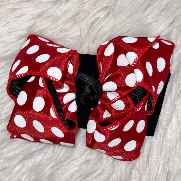 Red Polka Dot Headband