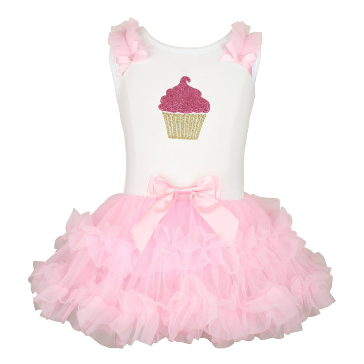 birthday cupcake petti pettidress dress onesie popatu