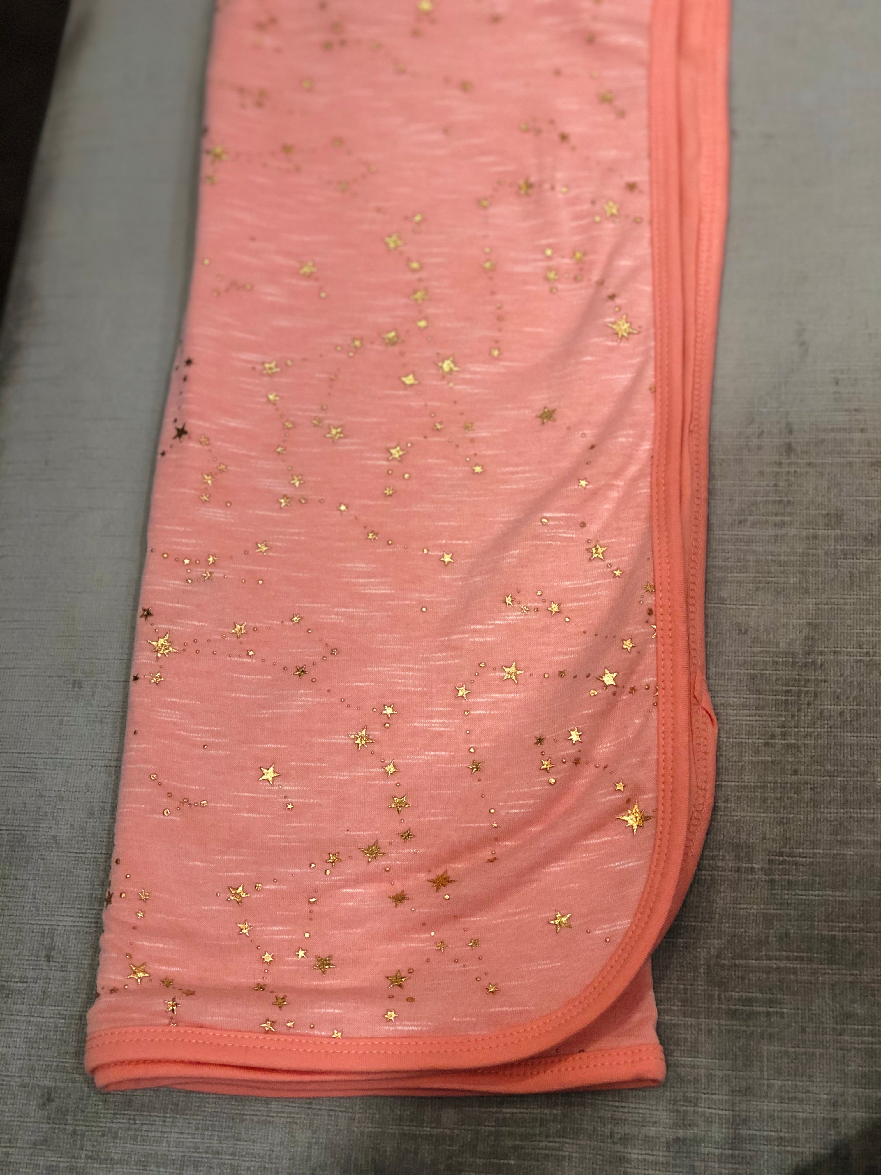 Maniere Star Embellished Baby Blanket