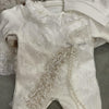 Antique White Pearl Footie