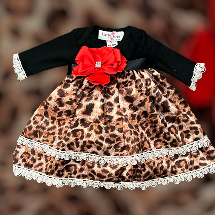 Katie Rose Leopard Dress and Headband