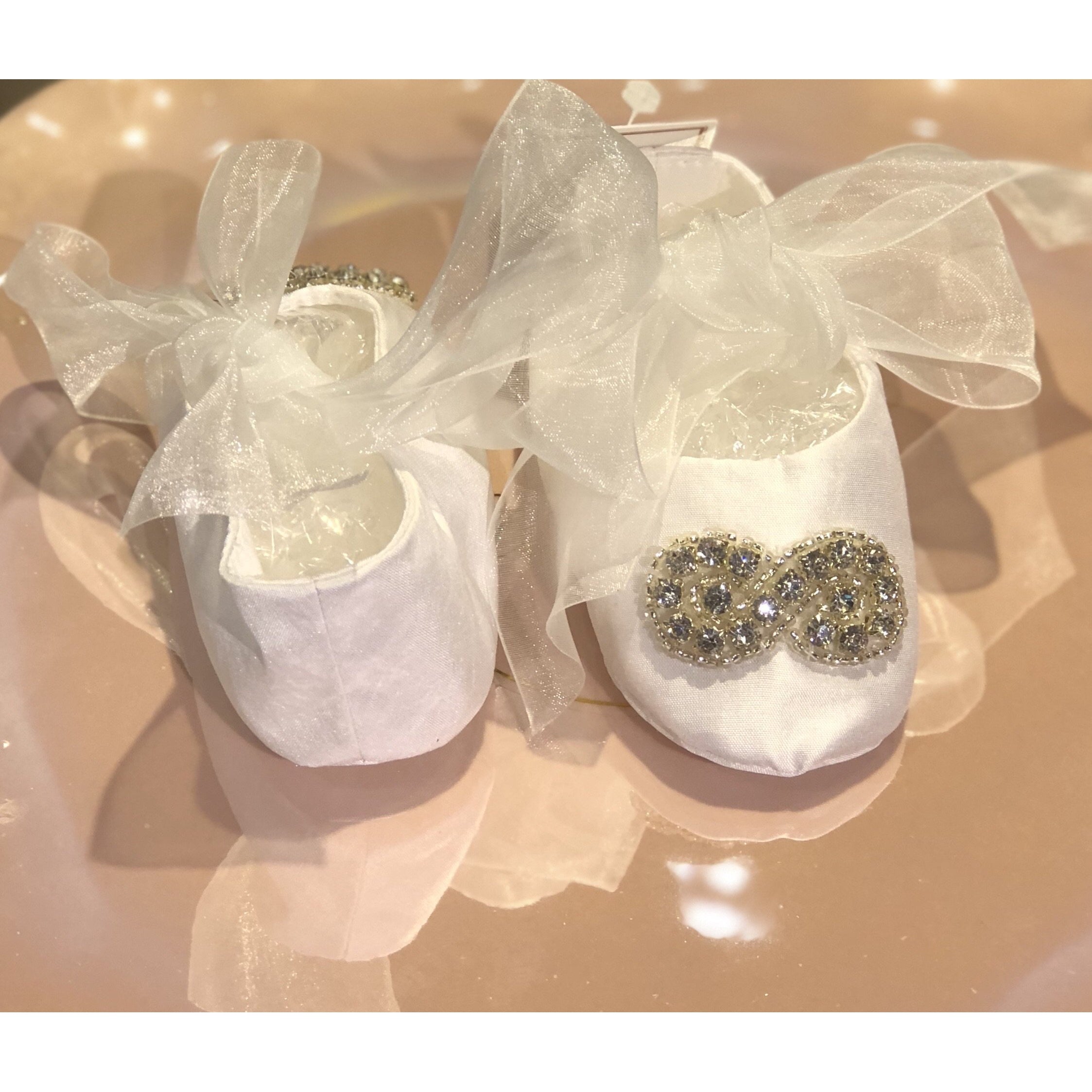 Silk Shantung Booties