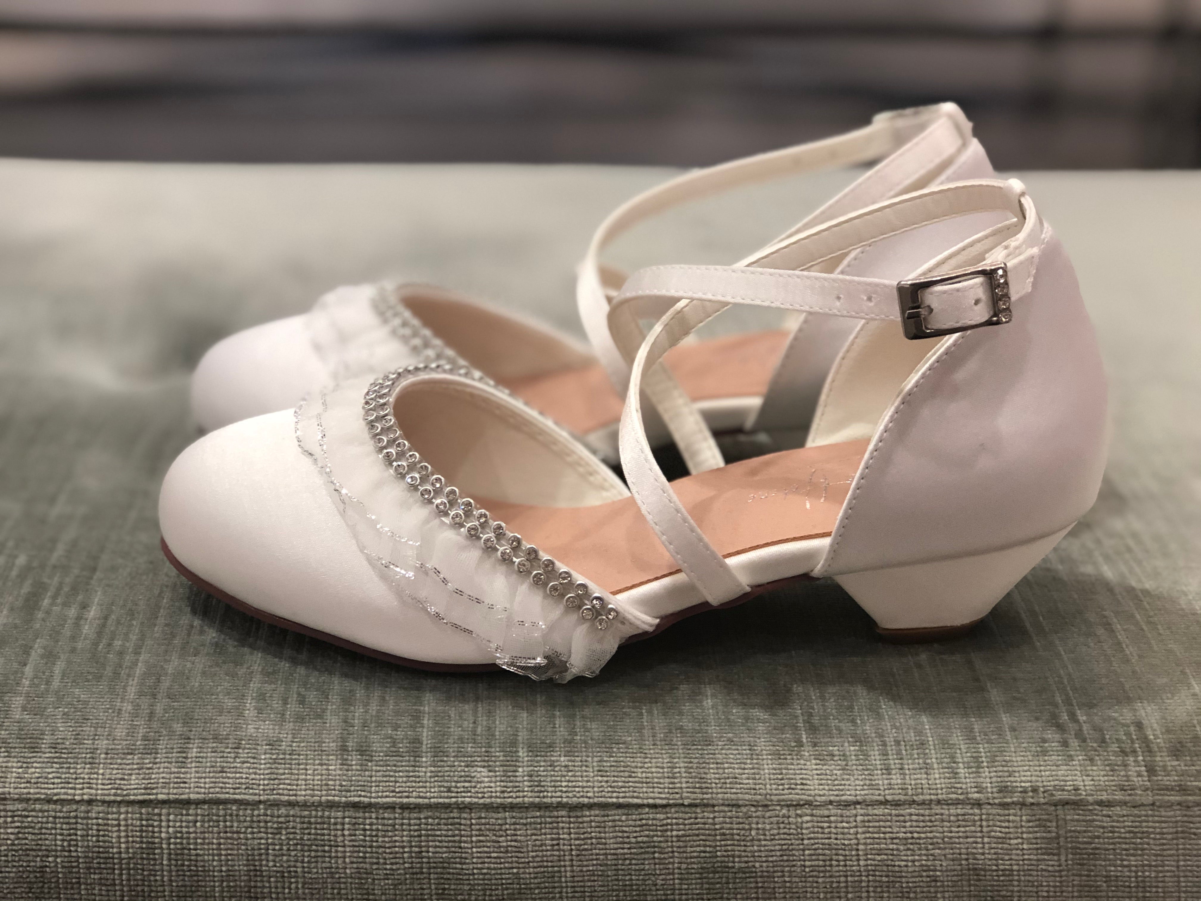 Crystal Ruffle Shoe