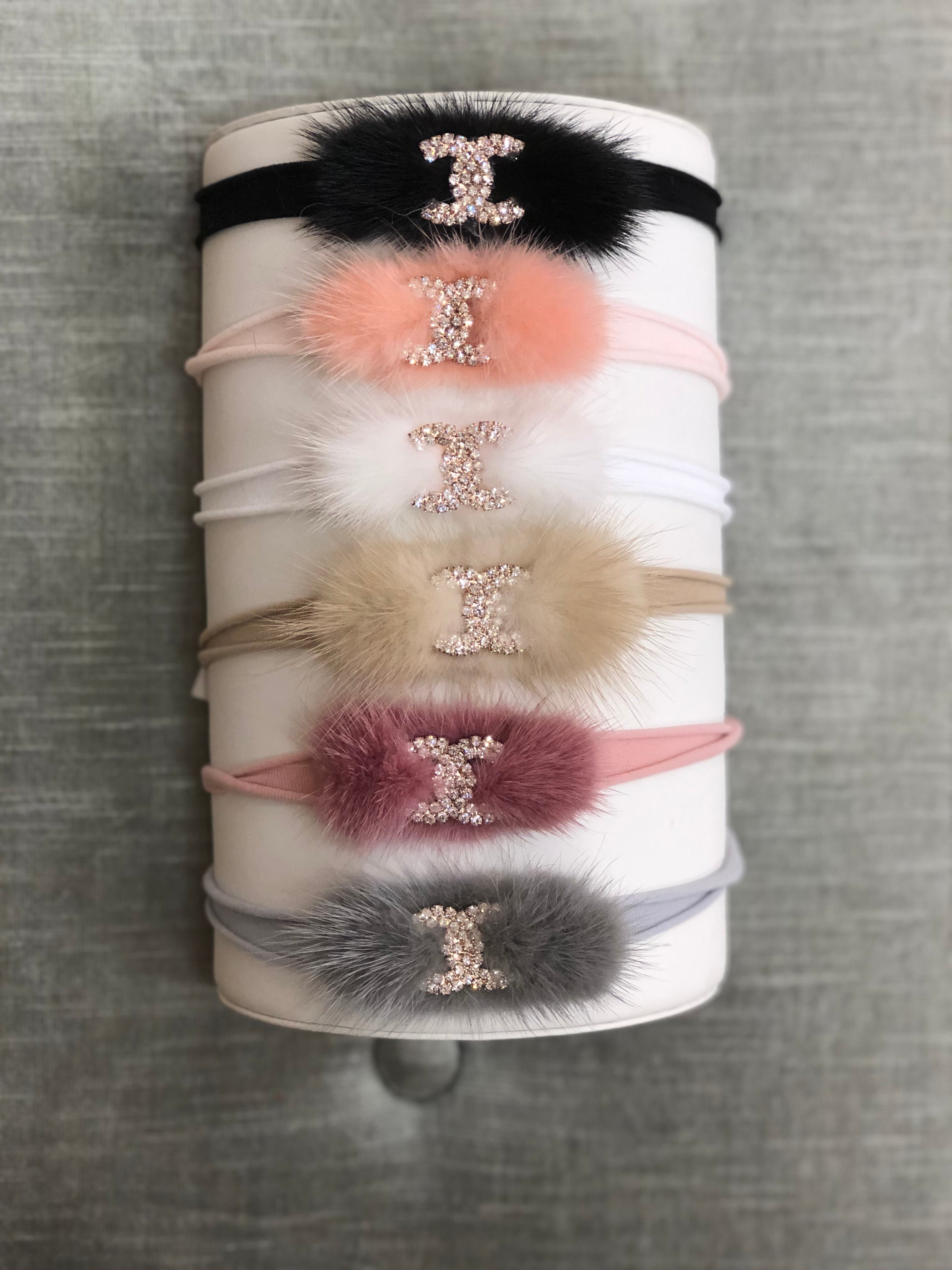 Mink Elastic Headband