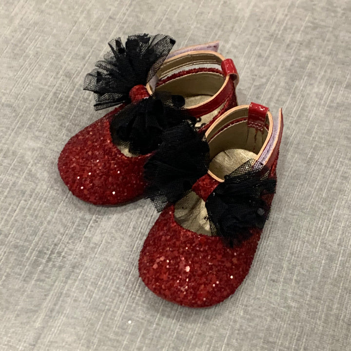 Ever Kid Glitter Crib Shoe