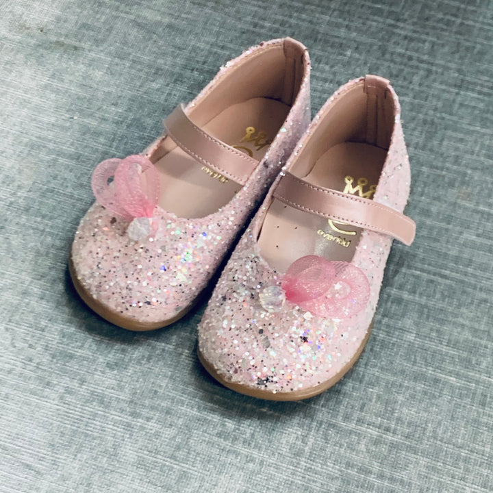 Ever Kid Pink Glitter Shoe