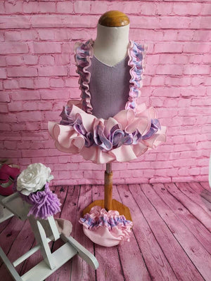 Knit Layer Dress Set