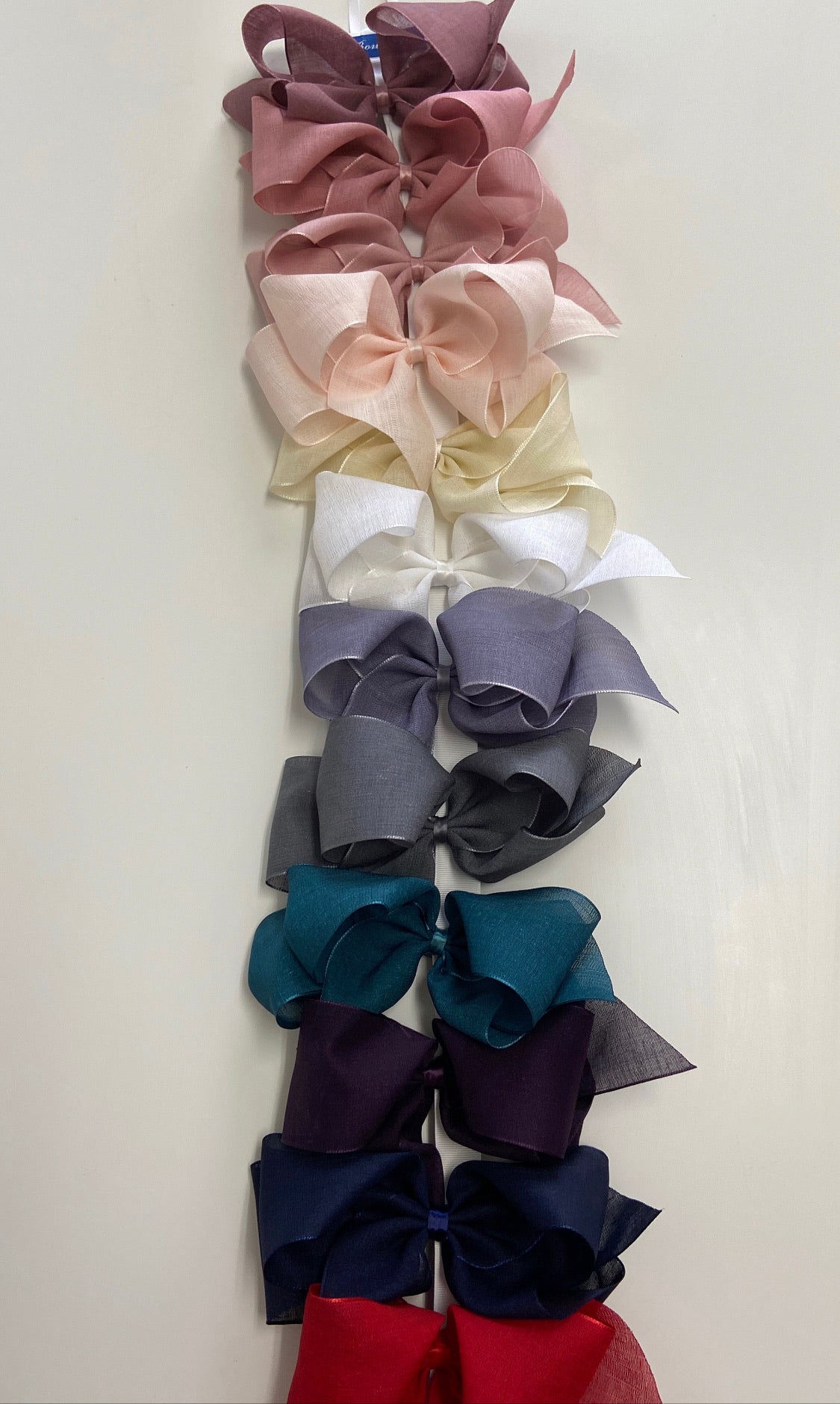Linen Giant Bow