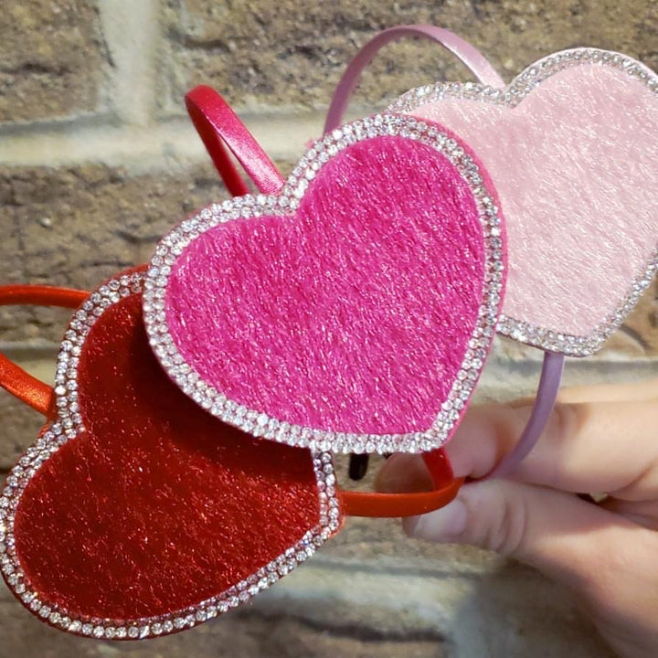 Velvet Heart Headband