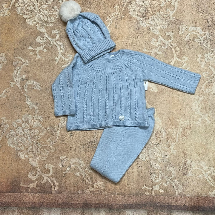 Martin Aranda Sky Blue Layette Set