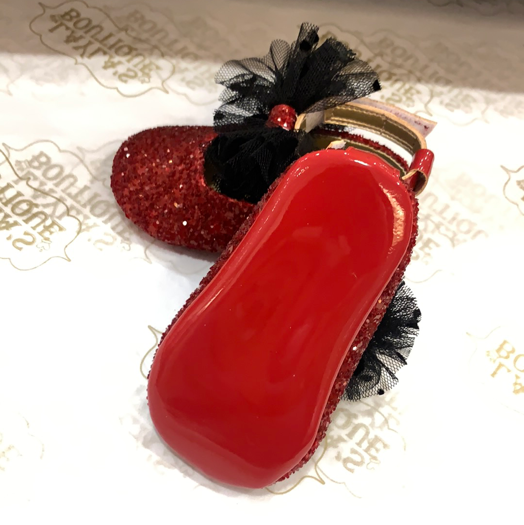 Ever Kid Glitter Crib Shoe