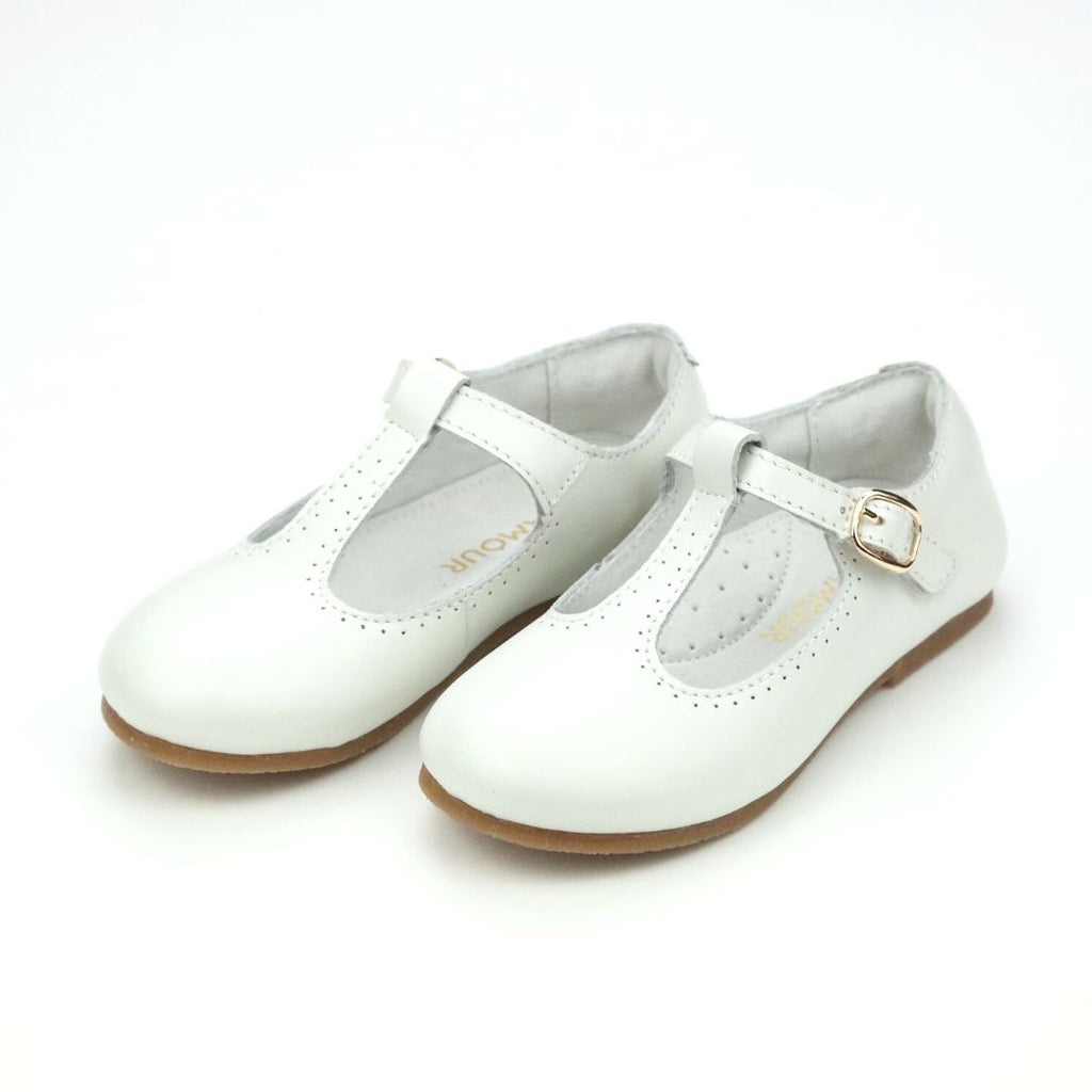 Eleanor T Strap Flat