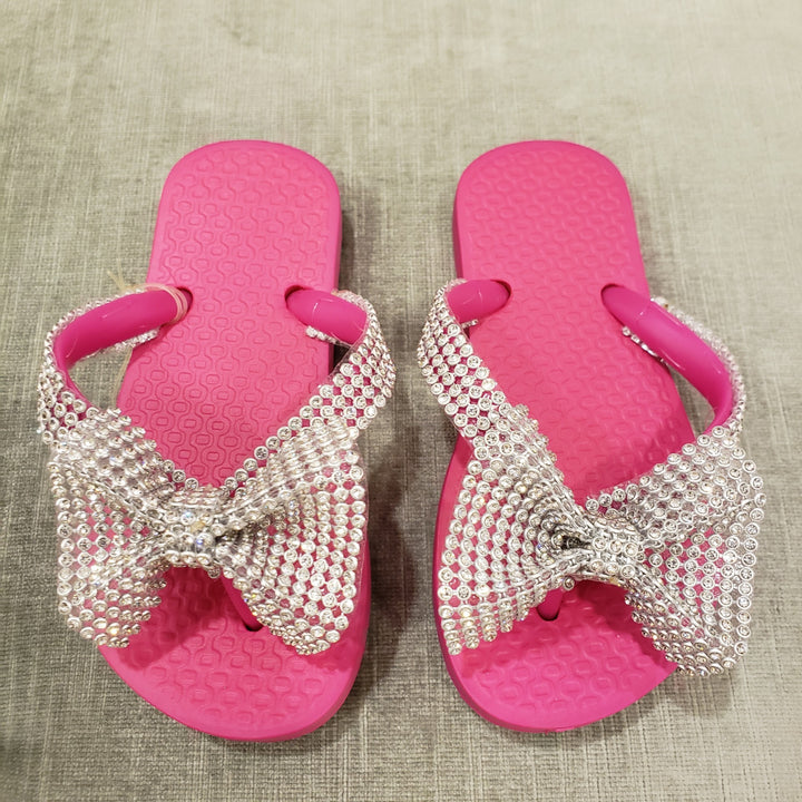 Jewel Bow Flip Flop