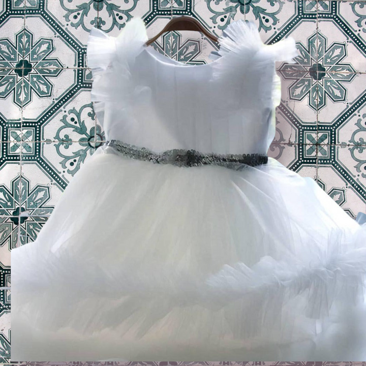 The Crystal White Dress