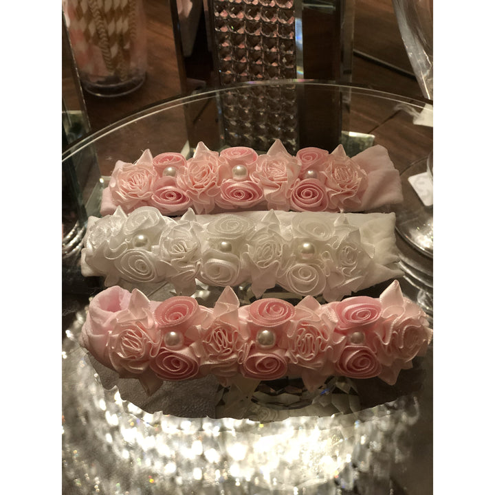 Roses and Pearls Headband