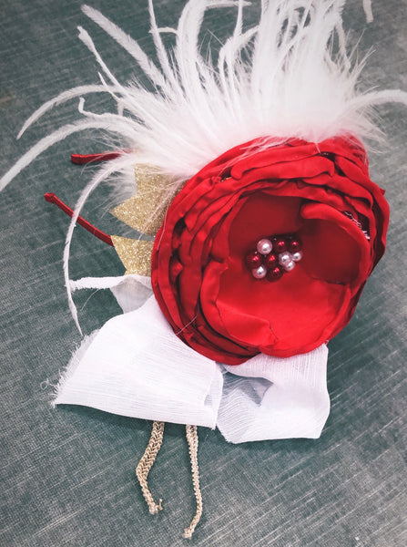 Red Couture Headband