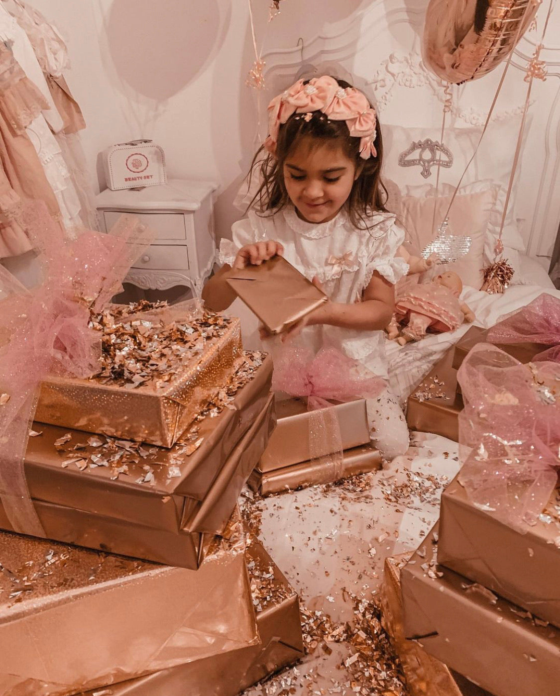 Florian Pink Designer Headband