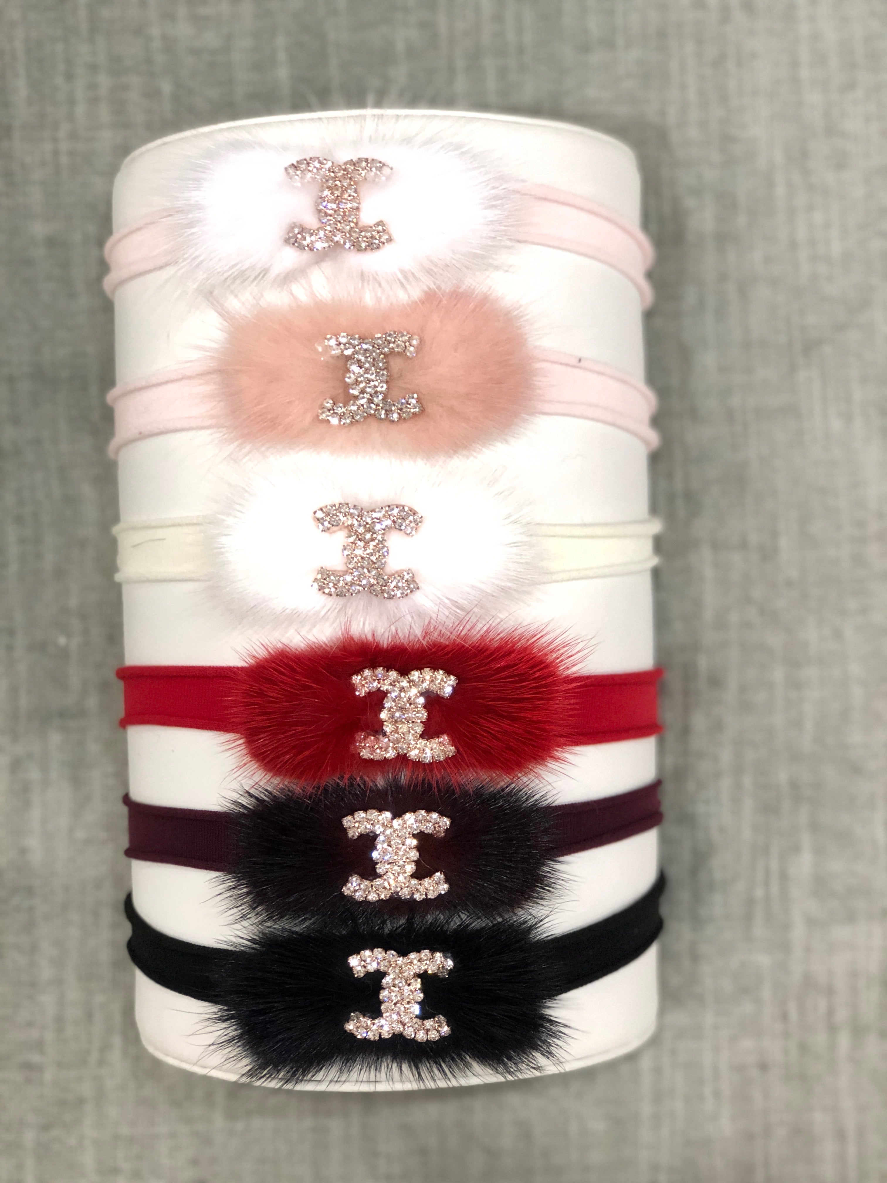 Mink Elastic Headband