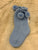 Pale Blue Knit Socks