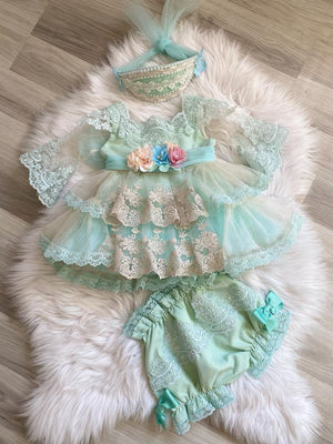 Mint Faberage Dress