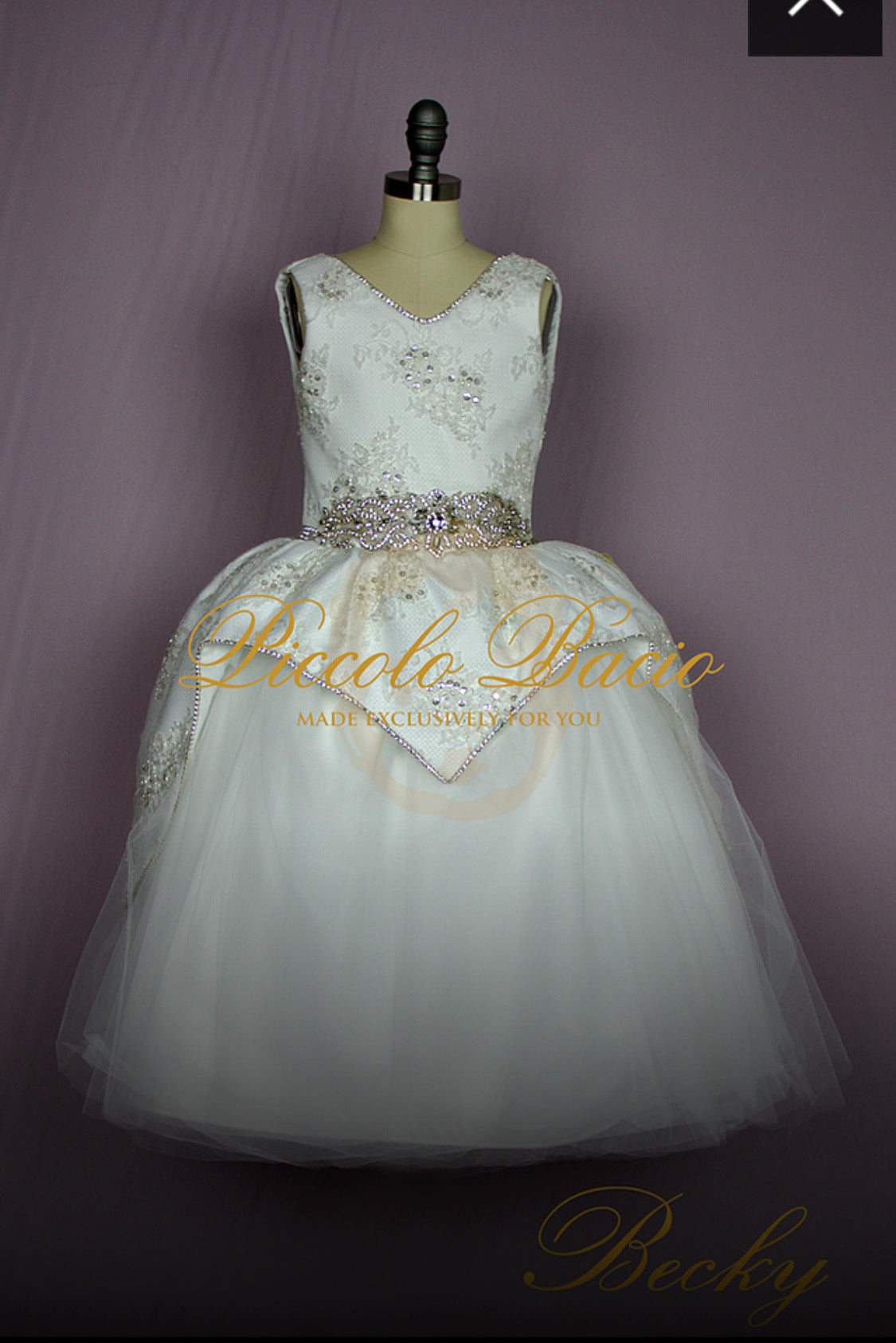 Piccolo Bacio Becky Dress