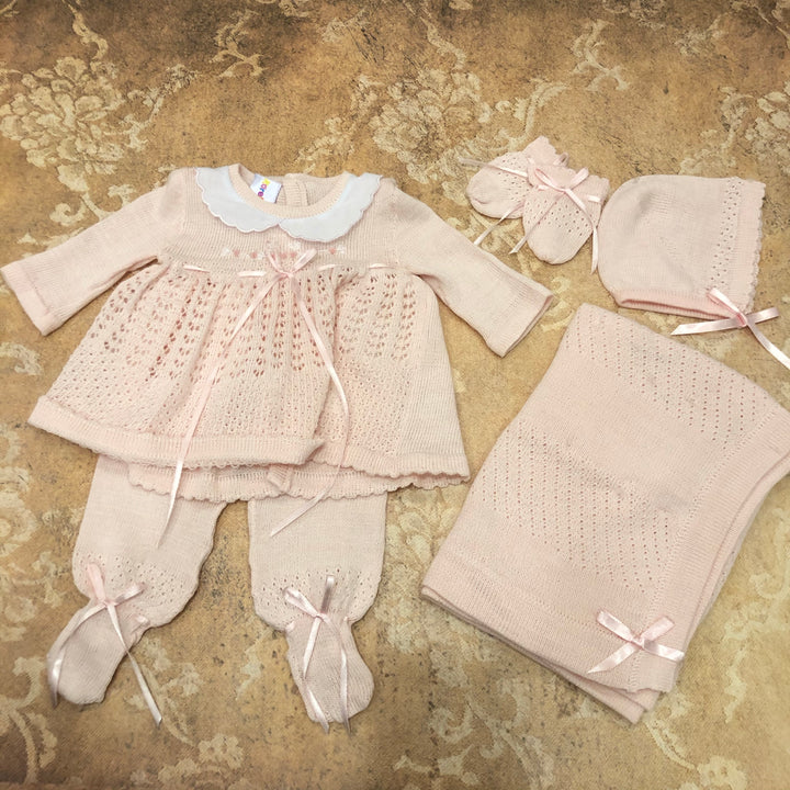 Layette Pink Set