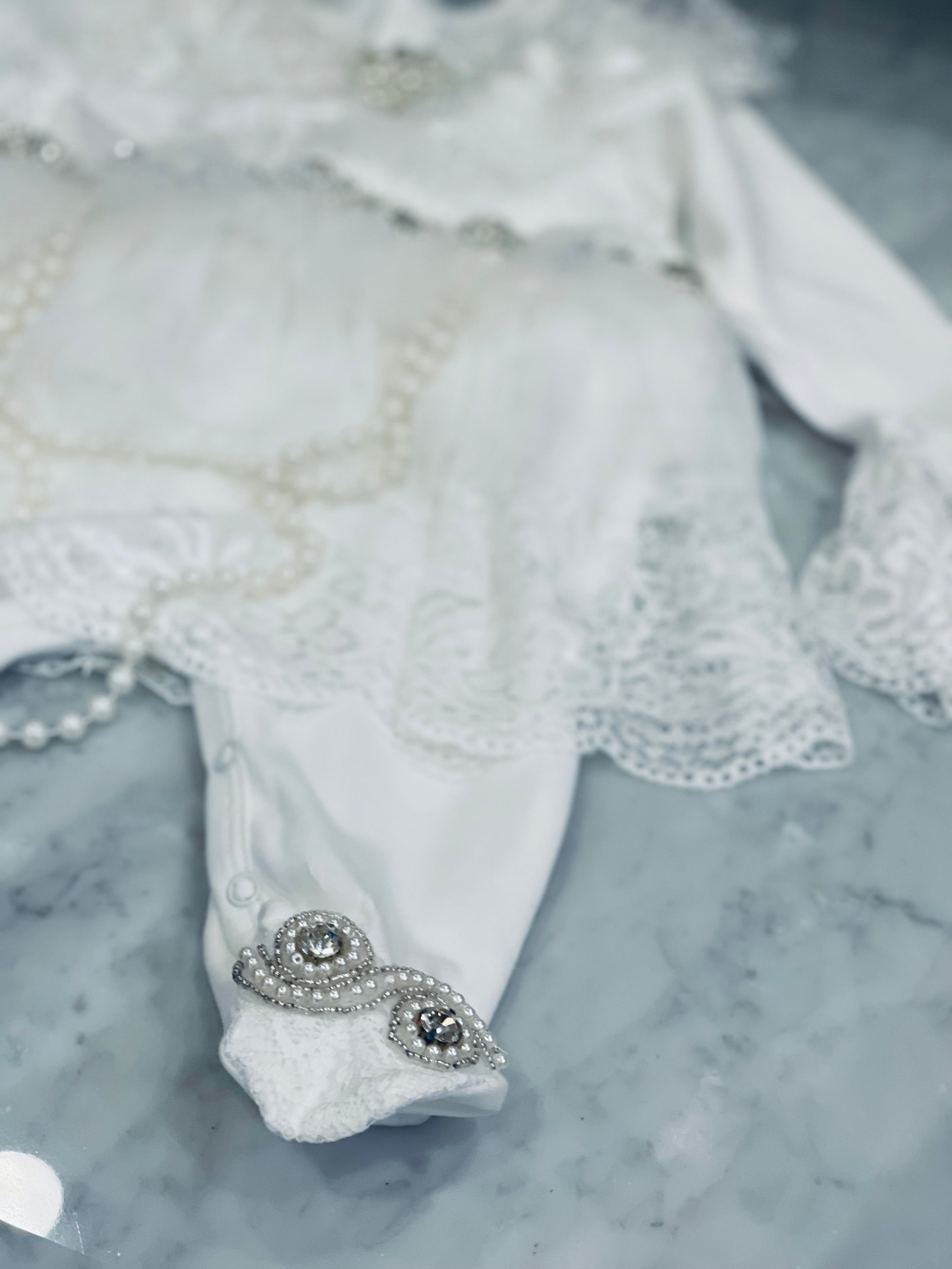 Antique White Romper