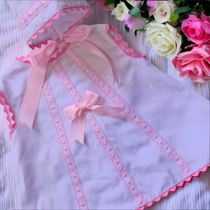 Summertime Pink Cotton Dress