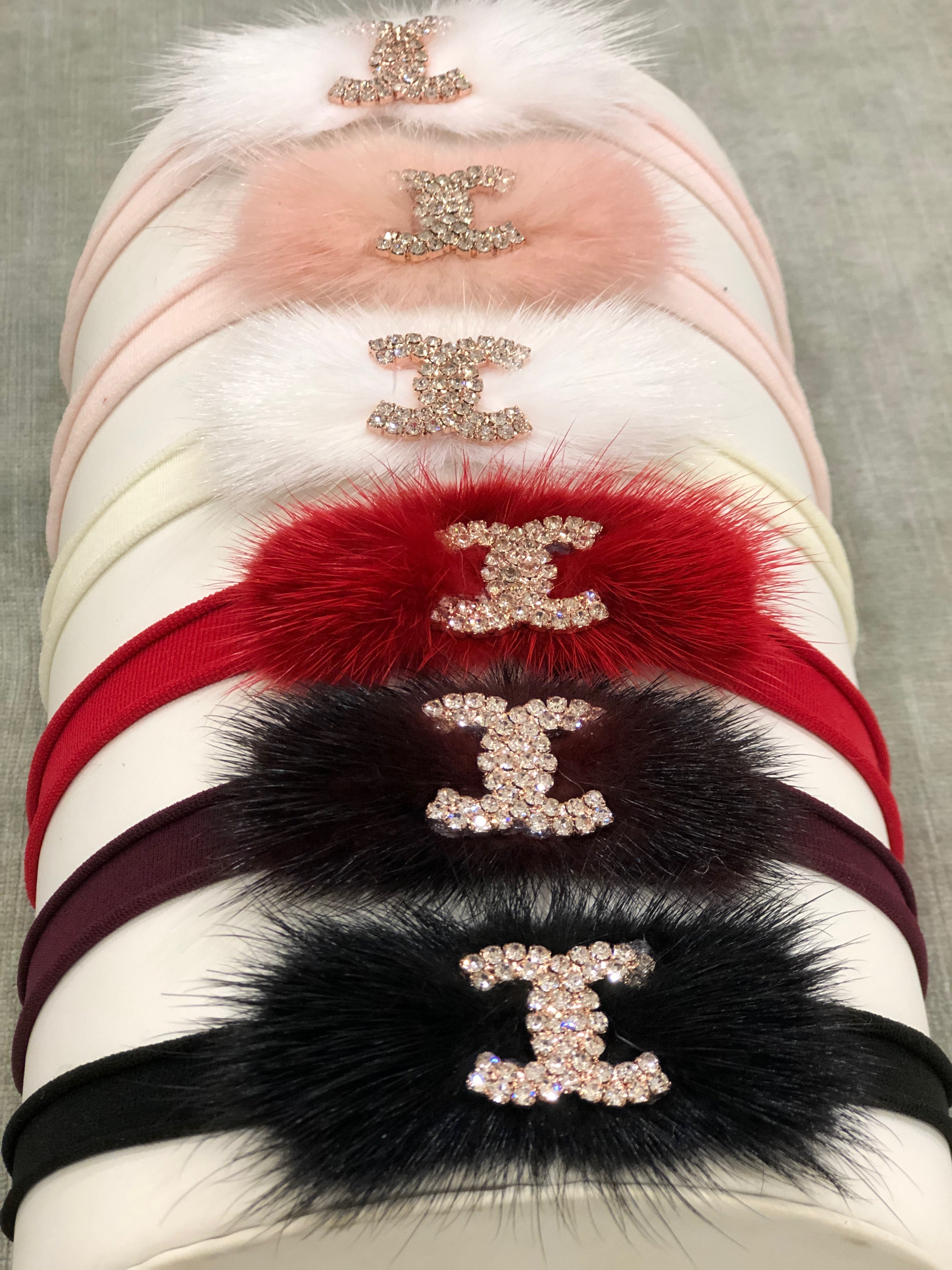 Mink Elastic Headband