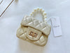 Shimmer Pearl Handle Purse