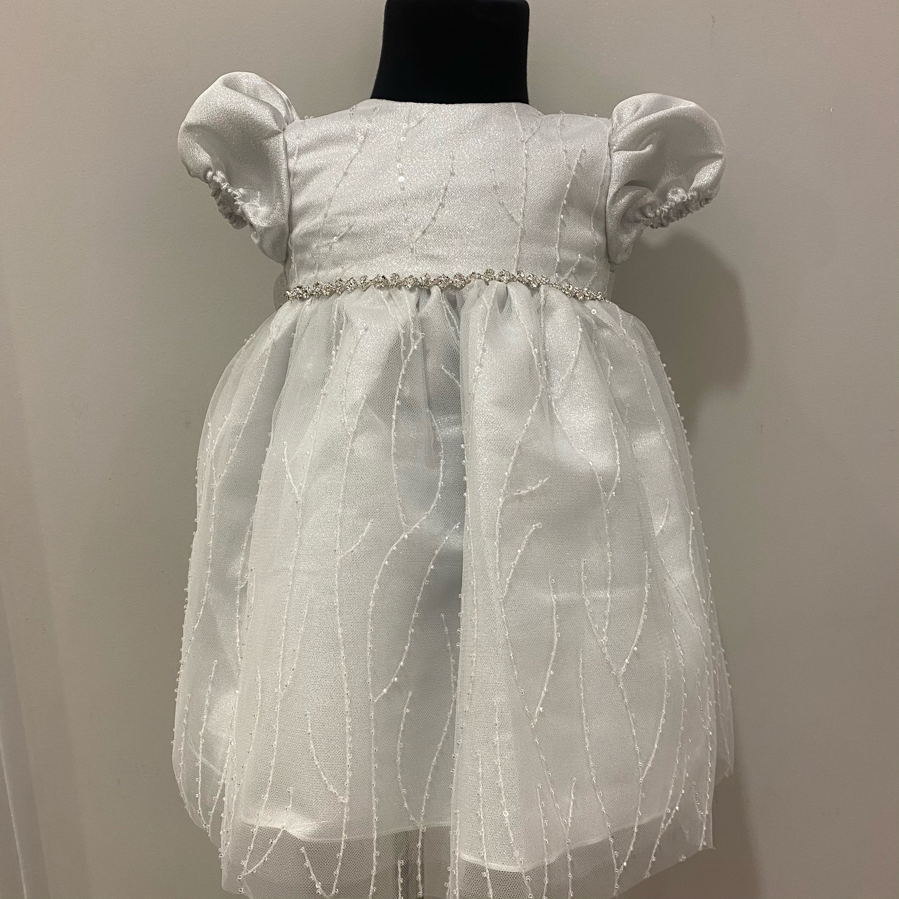 Silver Sparkle Birthday Dress