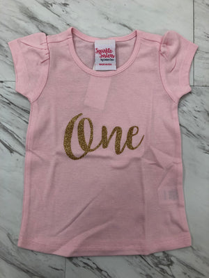 Pink and Gold Birthday T-Shirt