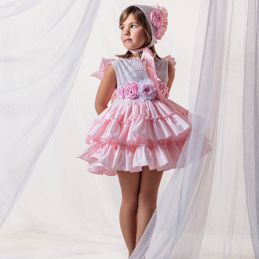 The Amelie Dress in Pink