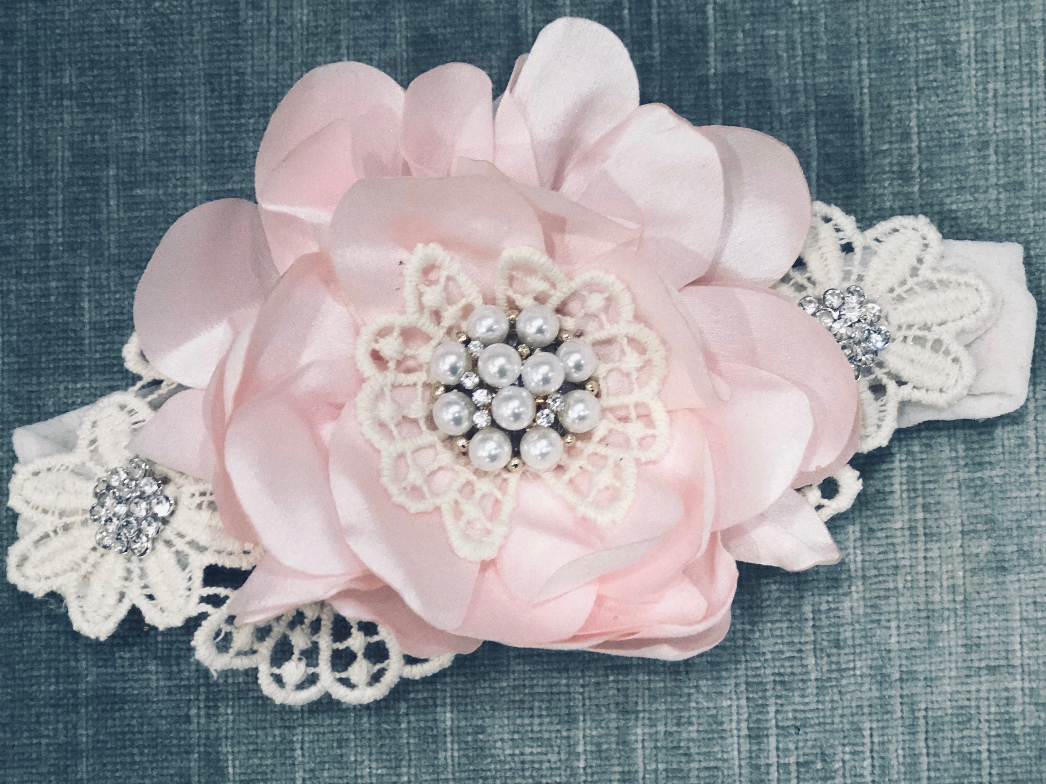 Victorian Flower Headband