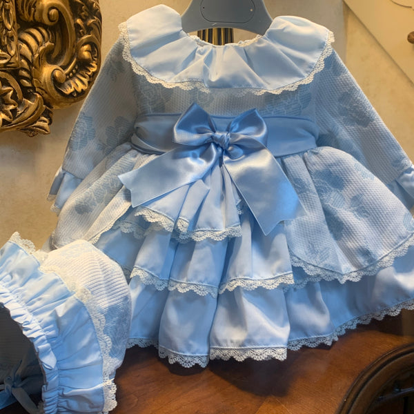 Sonata Blue Rose Dress