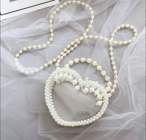 Pearly Clear Purse